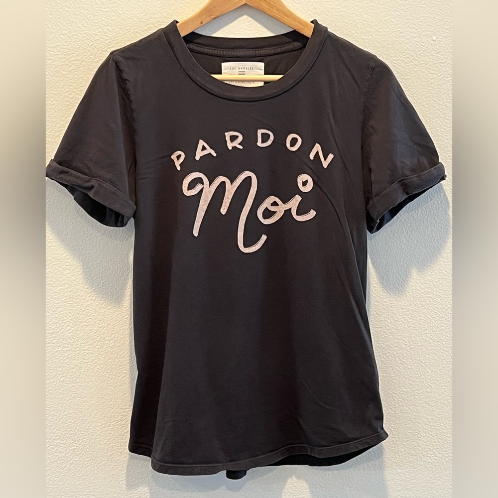 Anthropologie Pardon Moi Tee